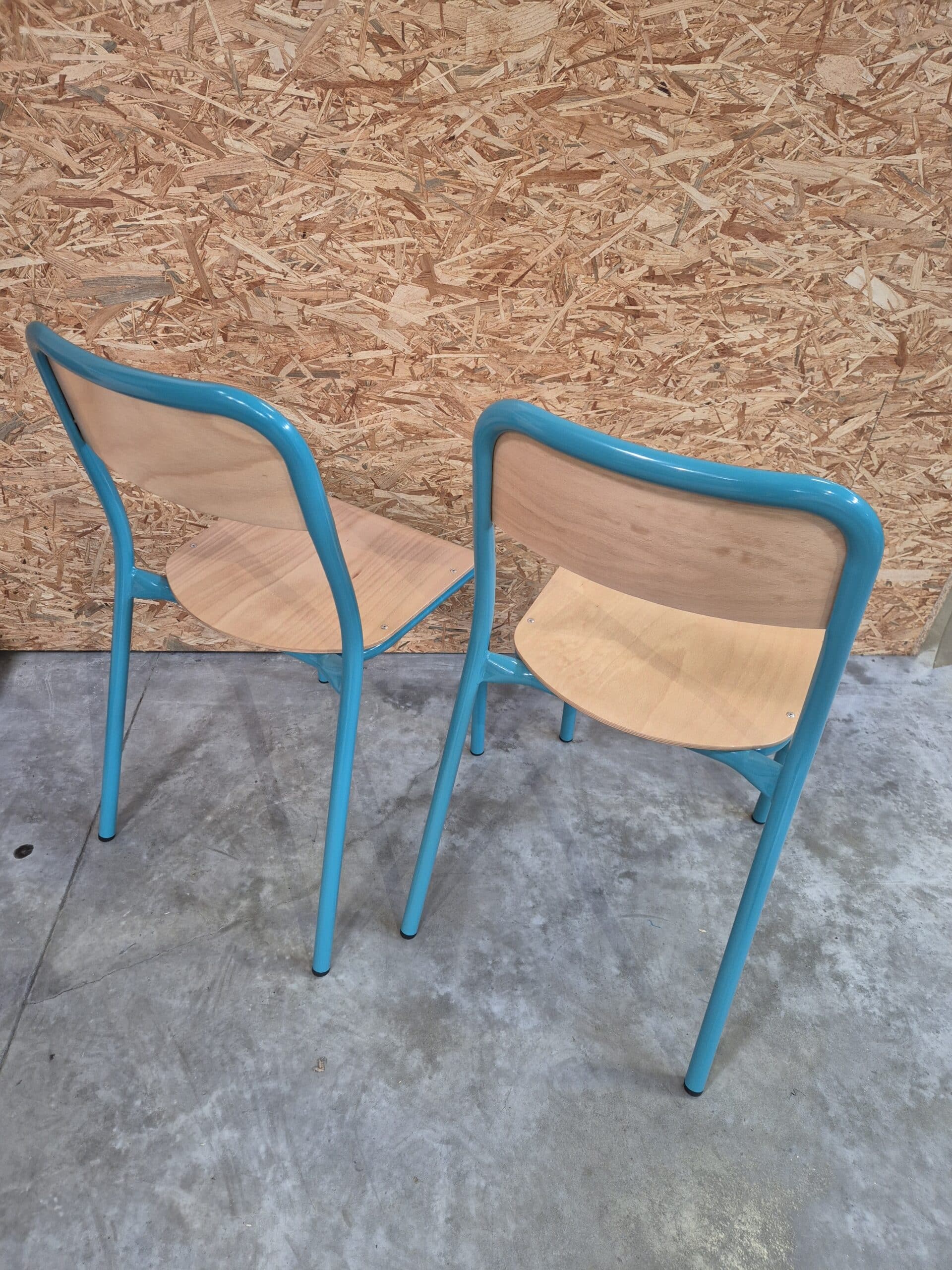 Lot de deux chaises scolaires TREVISE