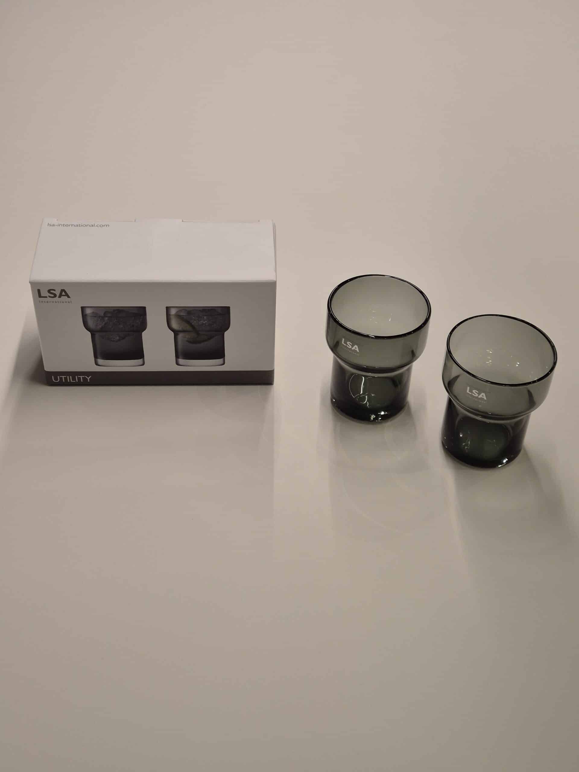 Gobelets en verre soufflé UTILITY