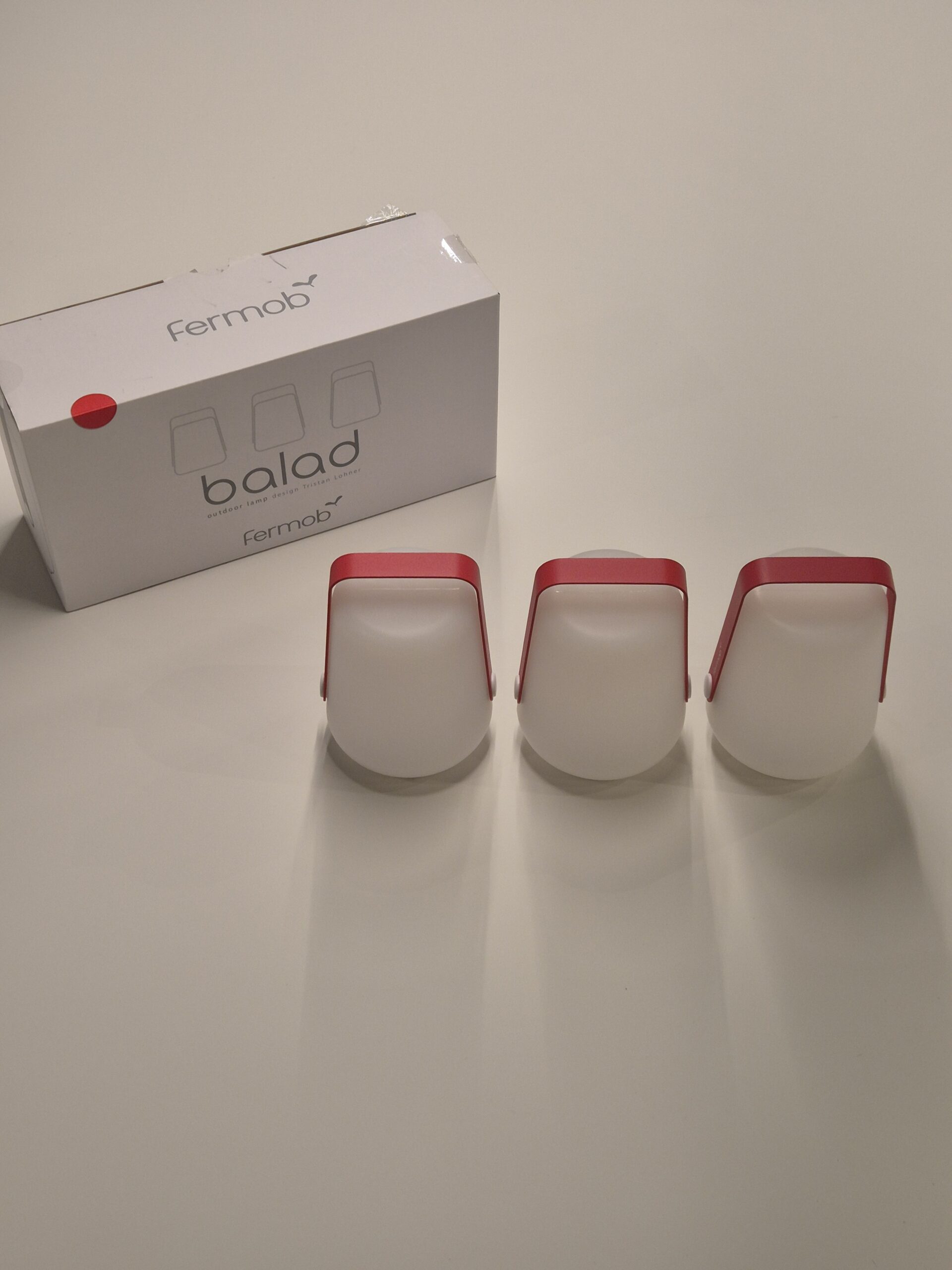 Lot de 3 lampe BALAD