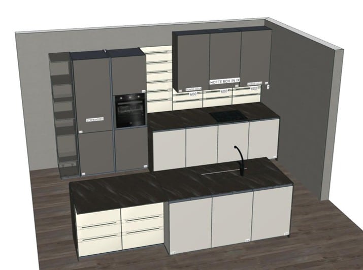 Cuisine Equipée - Modèle MIKA 30
